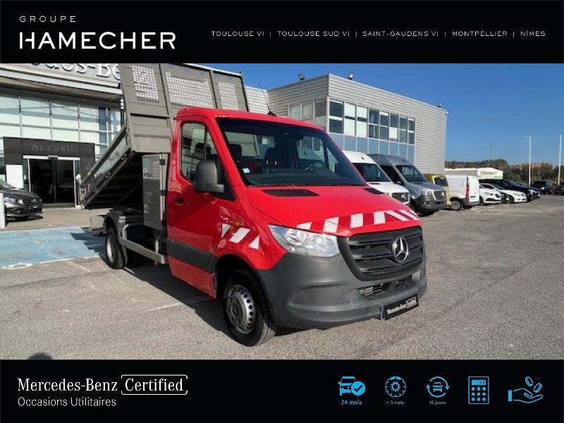 Image MERCEDES-BENZ Sprinter CCb 516 CDI 37 3T5 Propulsion benne coffre 27 416€ HT