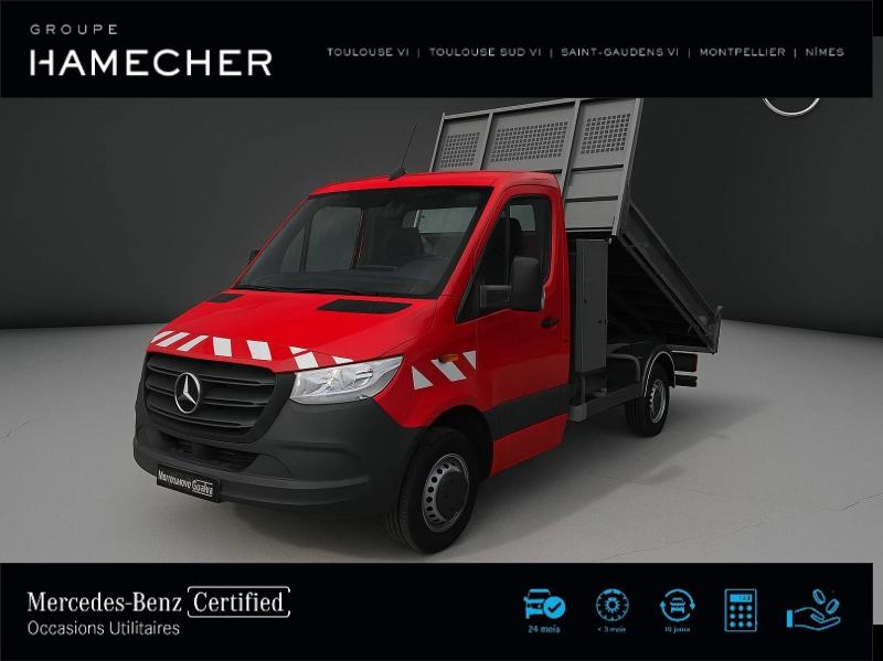 Photo MERCEDES-BENZ Sprinter CCb 516 CDI 37 3T5 Propulsion benne coffre 28 900€ HT