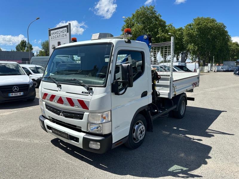 Photo FUSO Canter Benne 3C13 Empattement 28 Grue
