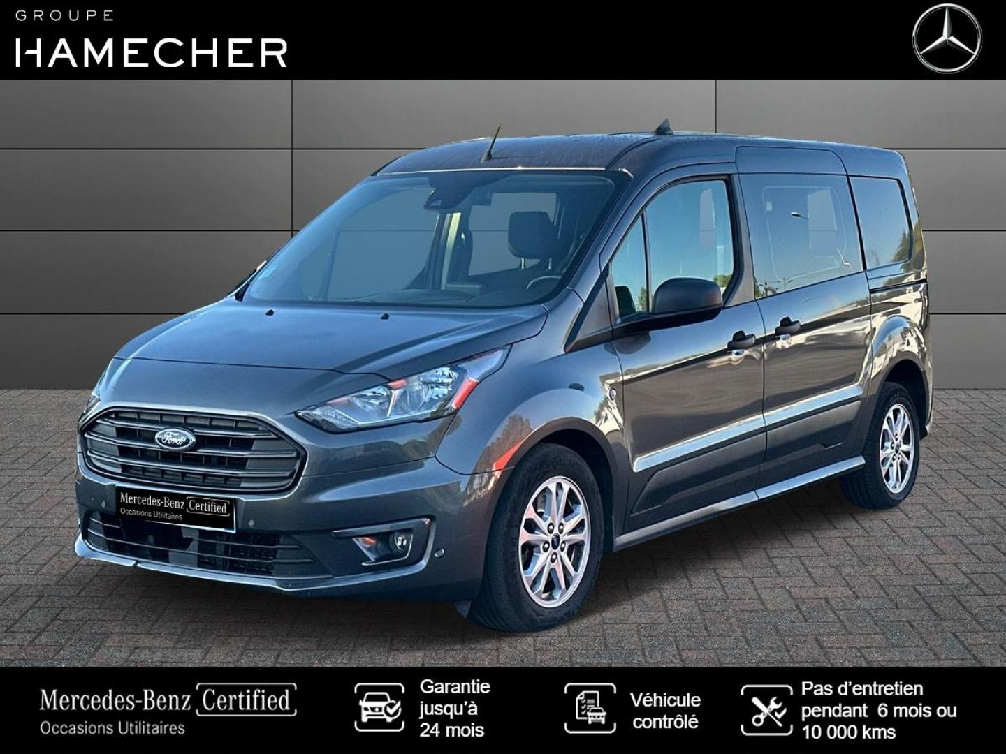Photo FORD Transit Connect L2 1.5 EcoBlue 100ch Cabine Approfondie Trend BVA