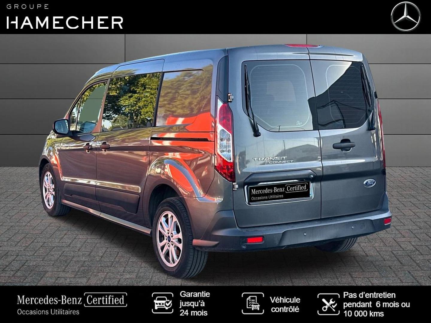 Image FORD Transit Connect L2 1.5 EcoBlue 100ch Cabine Approfondie Trend BVA