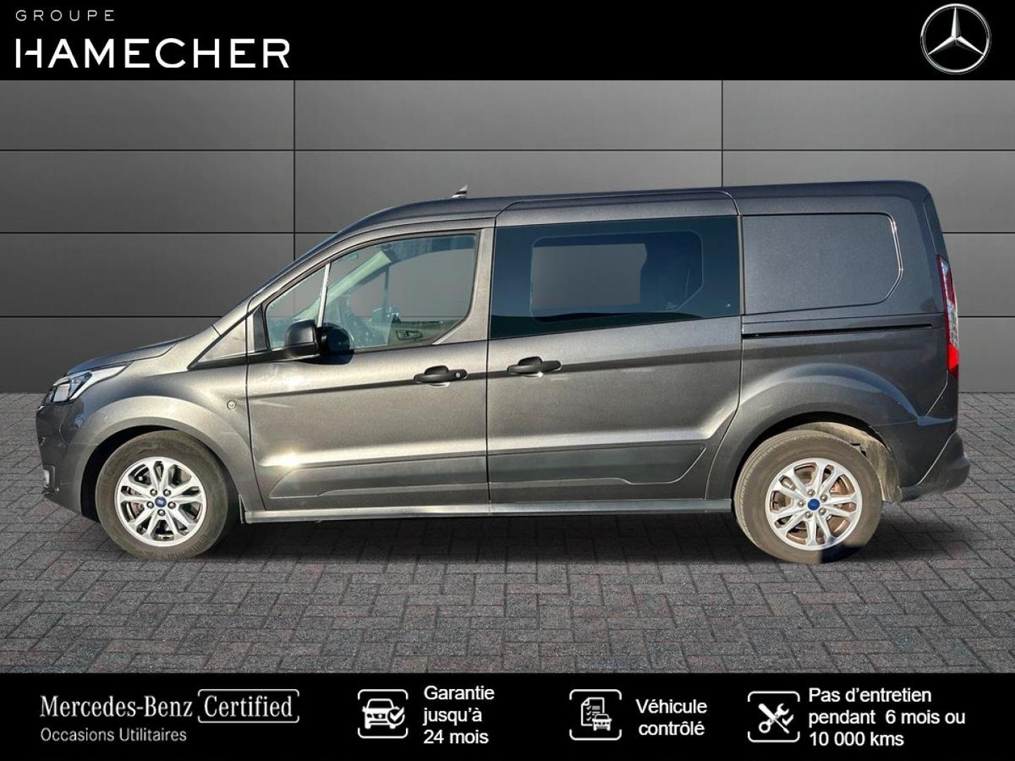 Image FORD Transit Connect L2 1.5 EcoBlue 100ch Cabine Approfondie Trend BVA