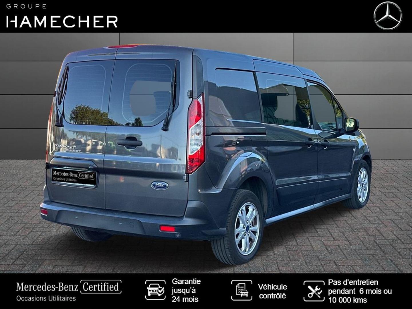 Image FORD Transit Connect L2 1.5 EcoBlue 100ch Cabine Approfondie Trend BVA