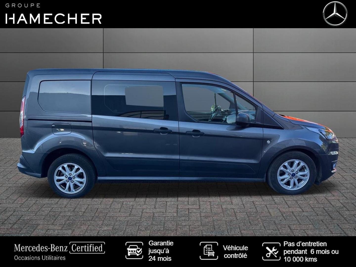 Image FORD Transit Connect L2 1.5 EcoBlue 100ch Cabine Approfondie Trend BVA
