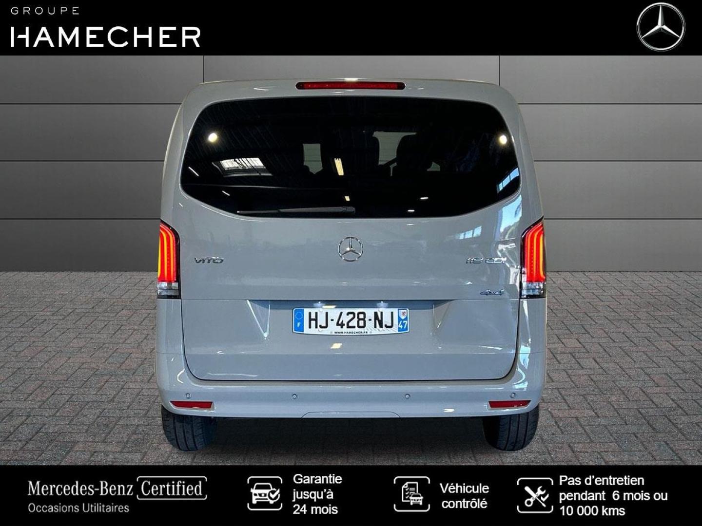 Image MERCEDES-BENZ Vito Fg 119 CDI Mixto Compact Select Propulsion 9G-Tronic