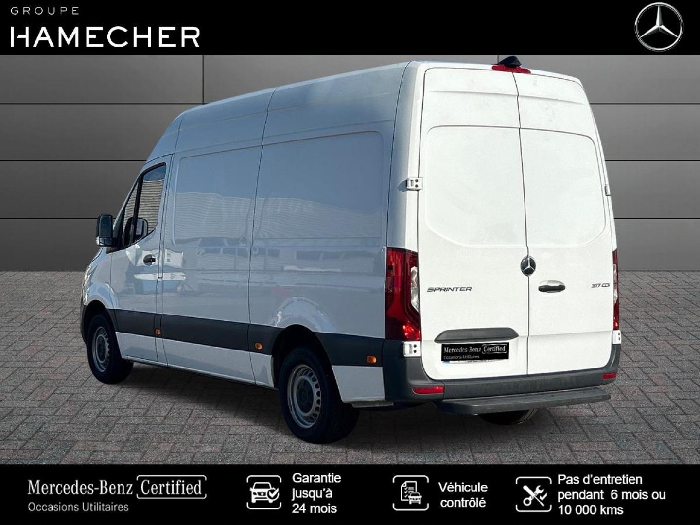 Image MERCEDES-BENZ Sprinter Fg 317 CDI 37 3T5 Pro Propulsion Léger