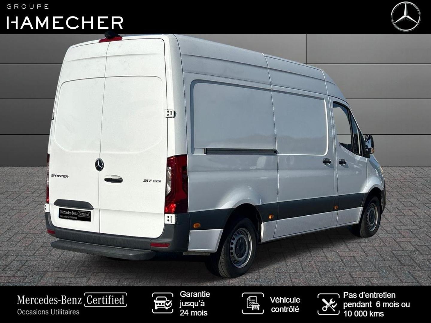 Image MERCEDES-BENZ Sprinter Fg 317 CDI 37 3T5 Pro Propulsion Léger