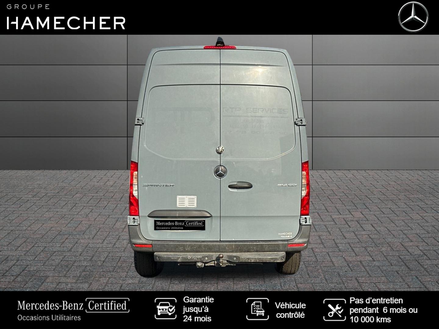 Image MERCEDES-BENZ Sprinter Fg 314 CDI 37 3T5 Pro Propulsion Lourd