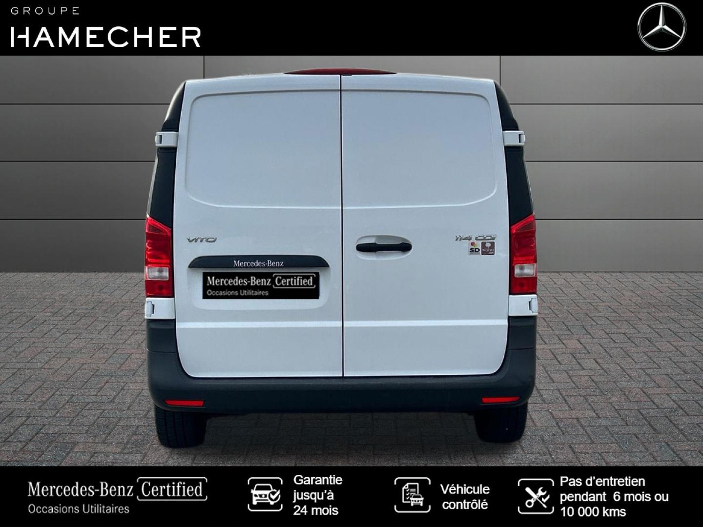 Image MERCEDES-BENZ Vito Fg III Ph1 Euro6 114 CDI Compact Pro E6