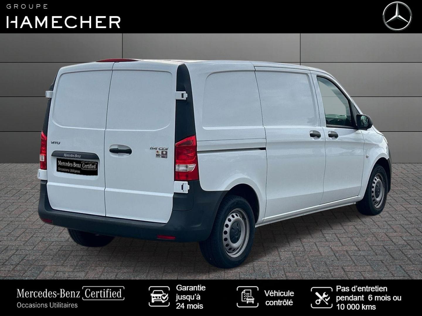 Image MERCEDES-BENZ Vito Fg III Ph1 Euro6 114 CDI Compact Pro E6
