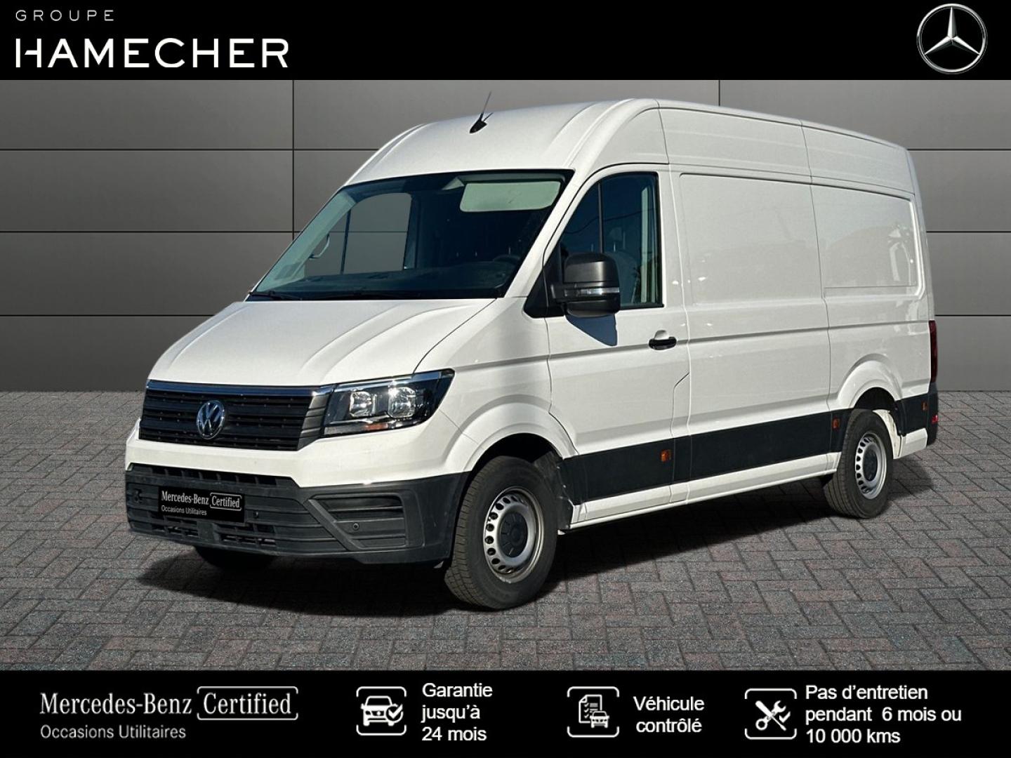 Image VOLKSWAGEN Crafter Fg 35 L3H3 2.0 TDI 140ch Business Traction BVA8