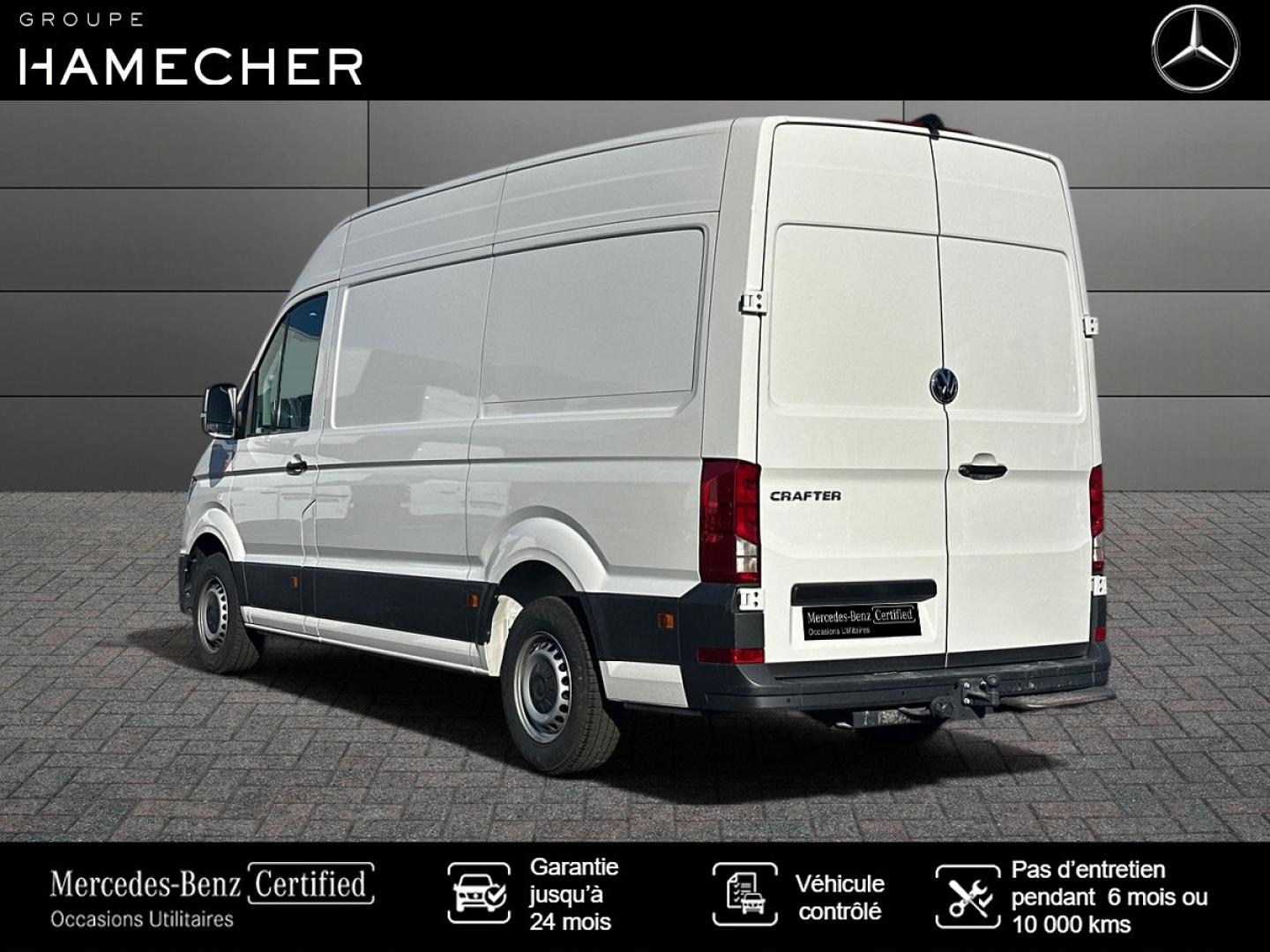 Image VOLKSWAGEN Crafter Fg 35 L3H3 2.0 TDI 140ch Business Traction BVA8