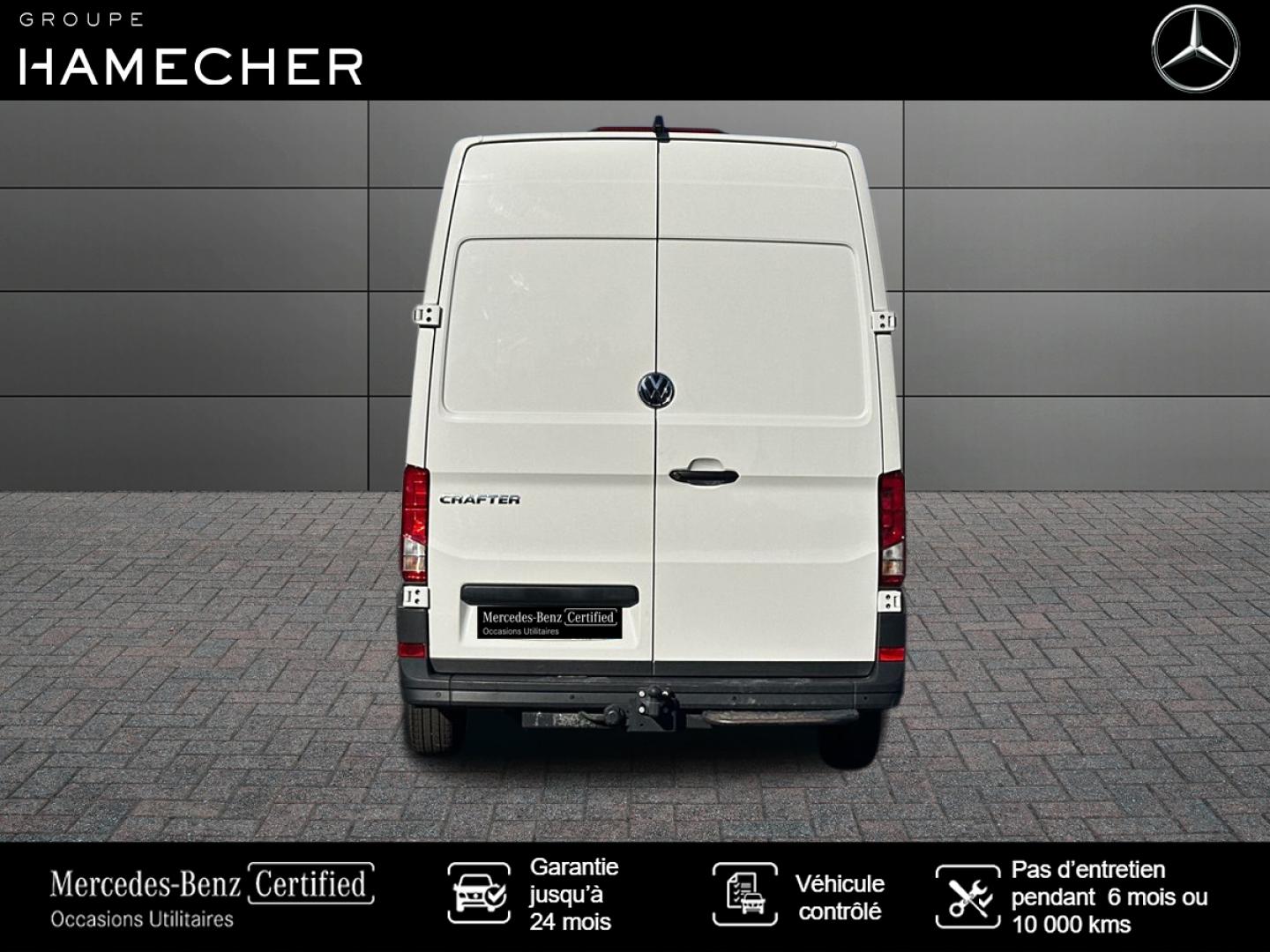 Image VOLKSWAGEN Crafter Fg 35 L3H3 2.0 TDI 140ch Business Traction BVA8