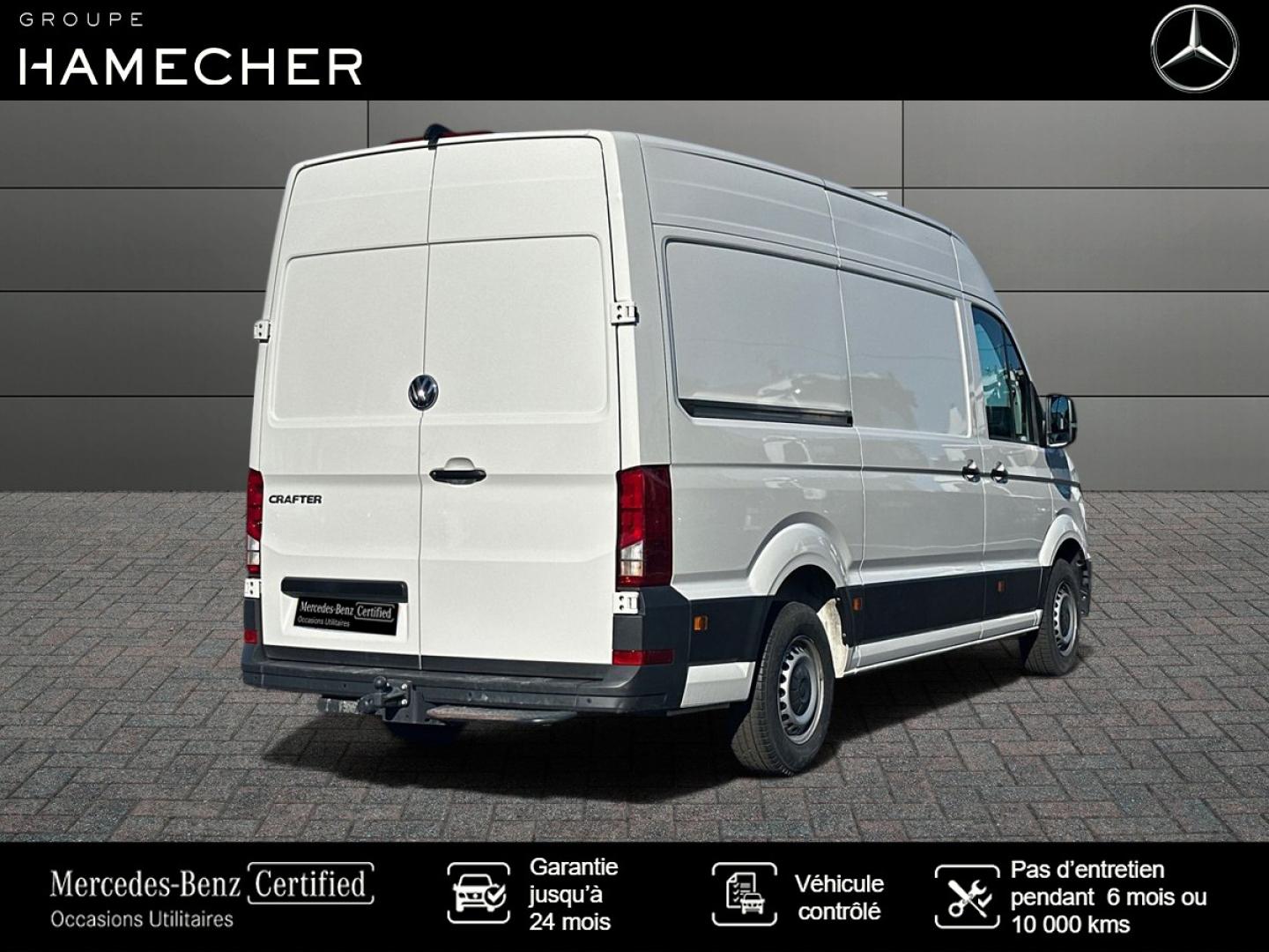 Image VOLKSWAGEN Crafter Fg 35 L3H3 2.0 TDI 140ch Business Traction BVA8