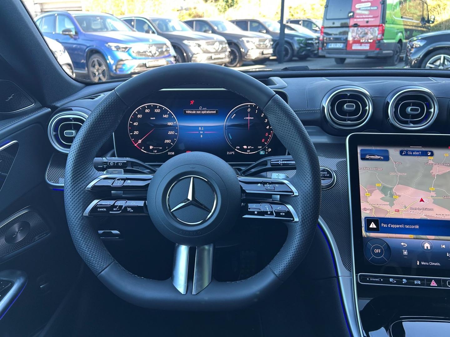Image MERCEDES-BENZ Classe C Break 300 d e Hybrid EQ 197+129ch AMG Line +