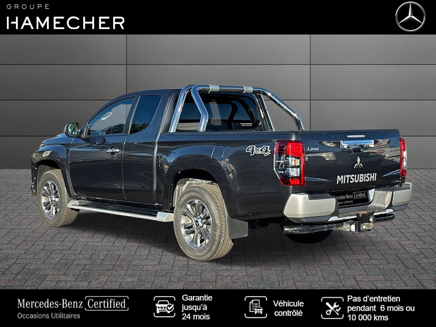 Image MITSUBISHI L200 2.2 DI-D 150ch Club Cab Intense MY 2022