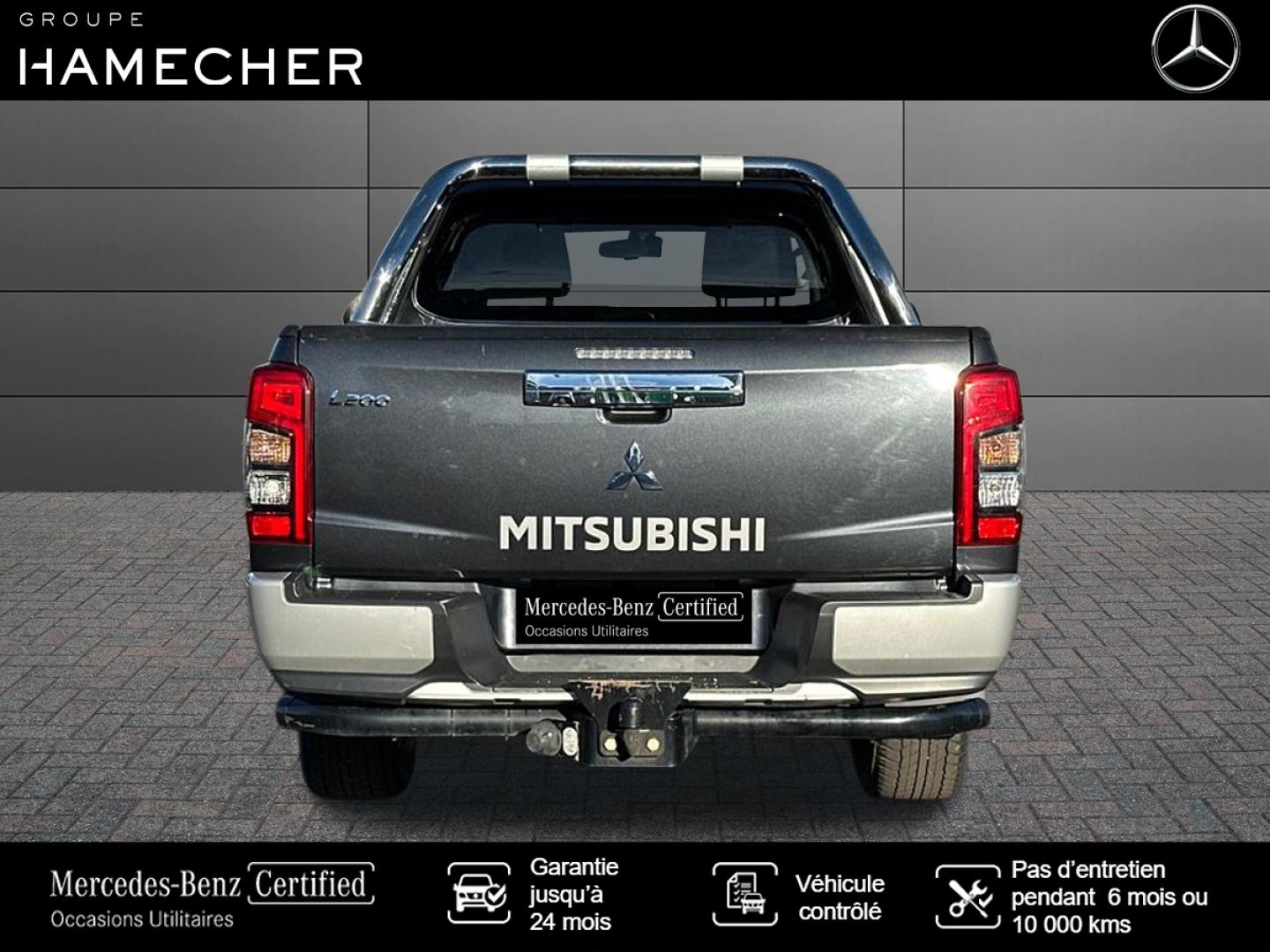 Image MITSUBISHI L200 2.2 DI-D 150ch Club Cab Intense MY 2022