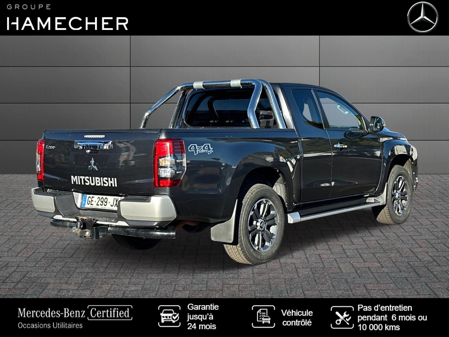 Image MITSUBISHI L200 2.2 DI-D 150ch Club Cab Intense MY 2022