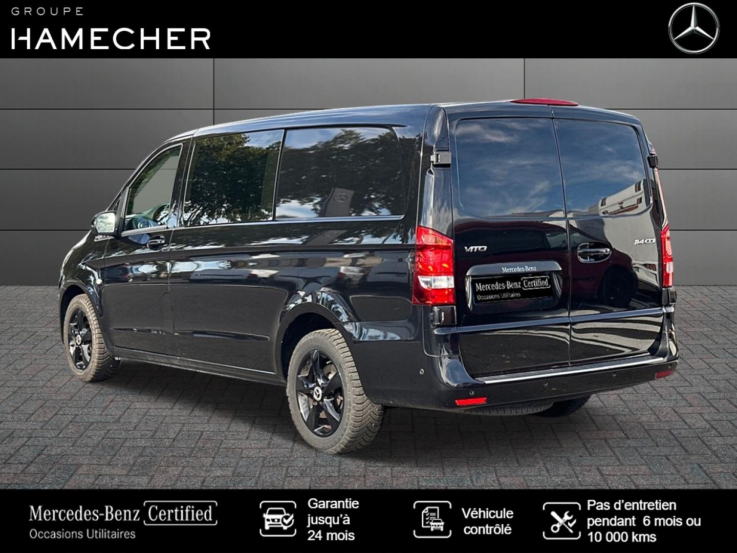 Image MERCEDES-BENZ Vito Fg 114 CDI Mixto Long Pro E6 Propulsion BVA 7G-TRONIC