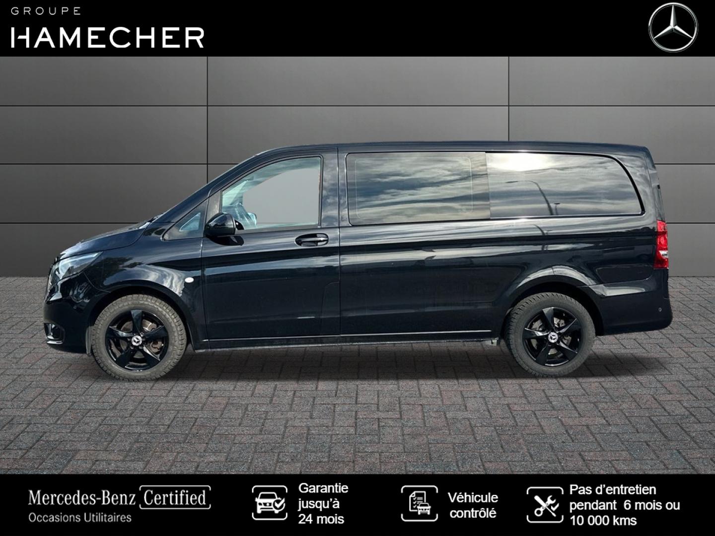 Image MERCEDES-BENZ Vito Fg 114 CDI Mixto Long Pro E6 Propulsion BVA 7G-TRONIC