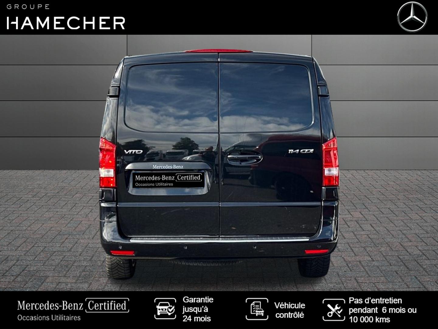 Image MERCEDES-BENZ Vito Fg 114 CDI Mixto Long Pro E6 Propulsion BVA 7G-TRONIC