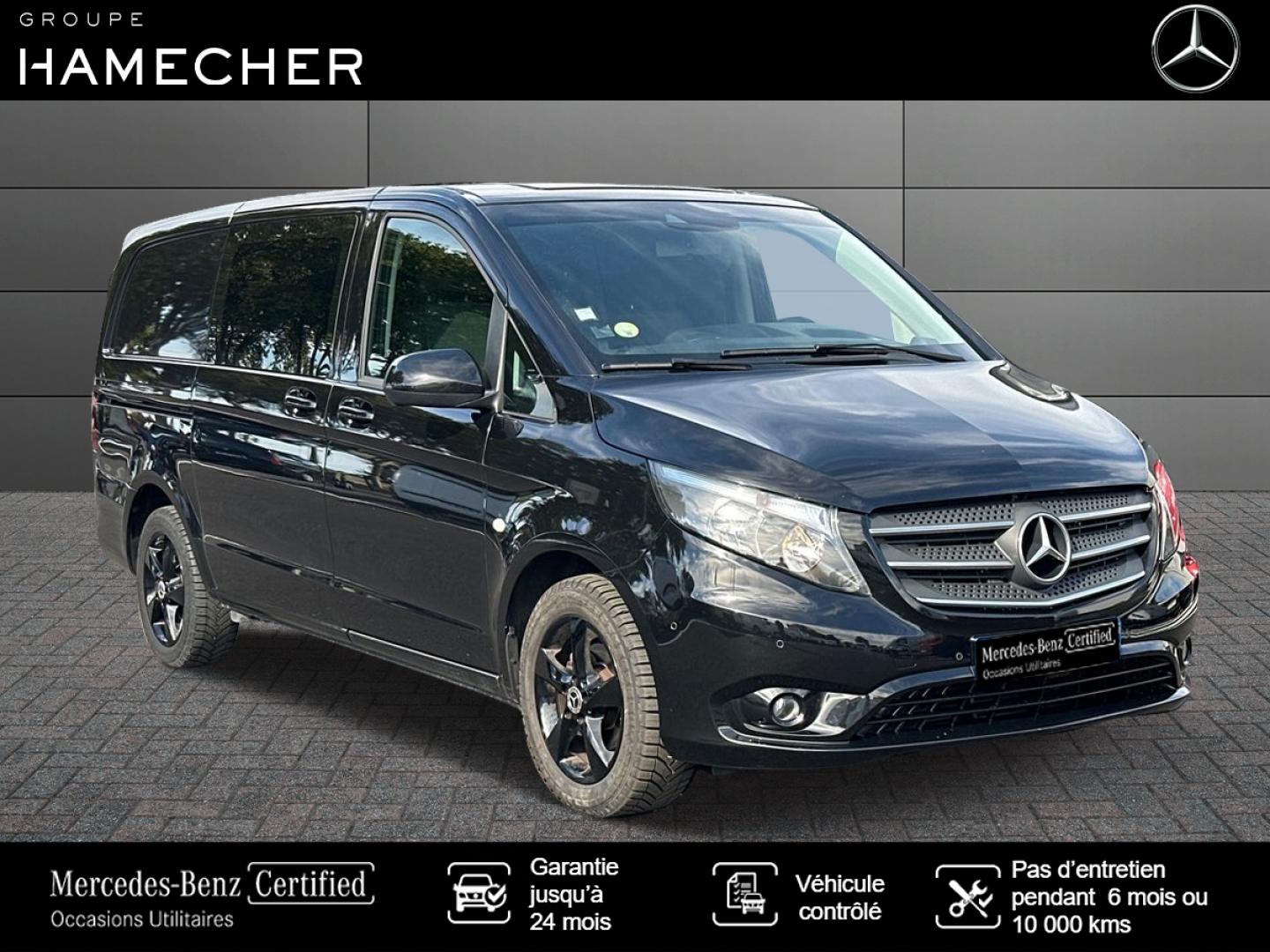 Image MERCEDES-BENZ Vito Fg 114 CDI Mixto Long Pro E6 Propulsion BVA 7G-TRONIC