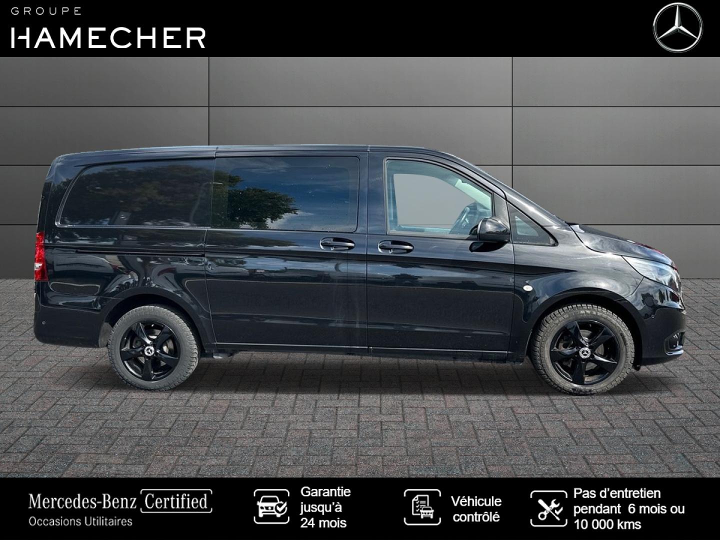 Image MERCEDES-BENZ Vito Fg 114 CDI Mixto Long Pro E6 Propulsion BVA 7G-TRONIC