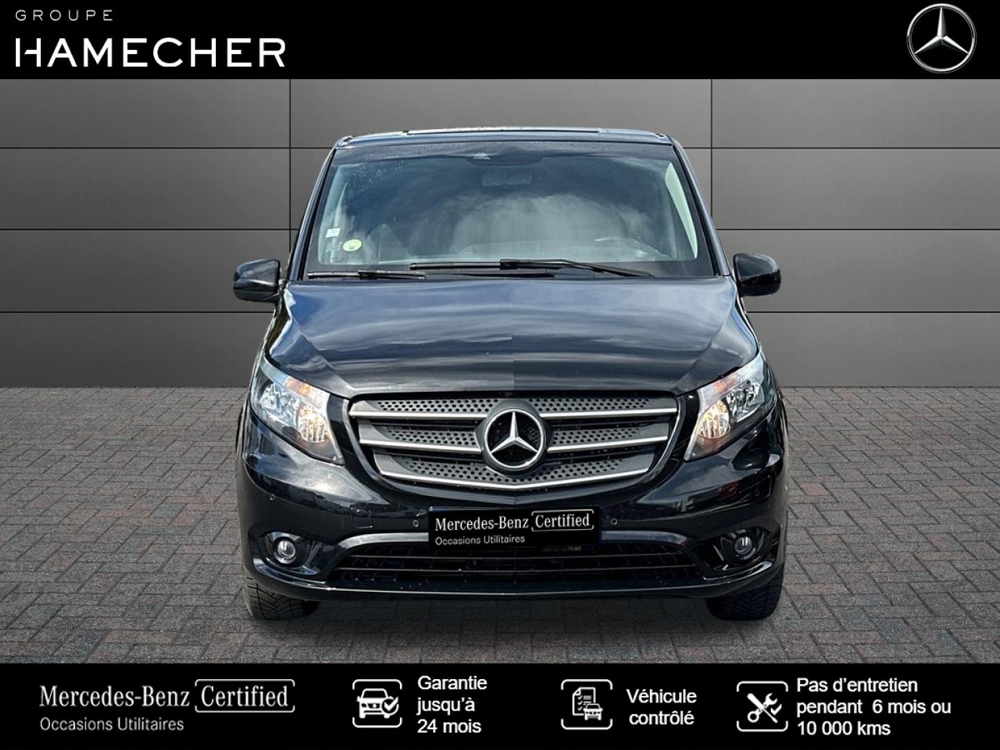 Image MERCEDES-BENZ Vito Fg 114 CDI Mixto Long Pro E6 Propulsion BVA 7G-TRONIC