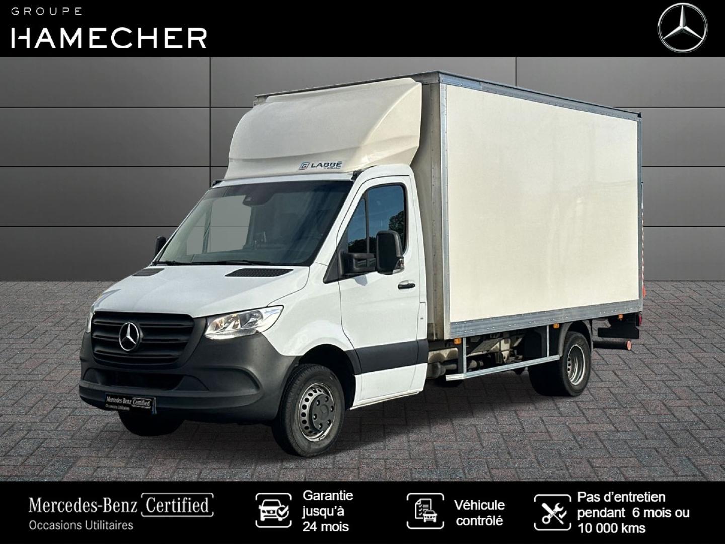 Photo MERCEDES-BENZ Sprinter CCb 515 CDI 43 3T5 Propulsion 9G-Tronic 20m3